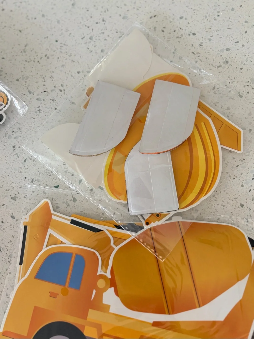 New Construction Theme Birthday Party Cutouts Decorations, Balloons, Backdrop